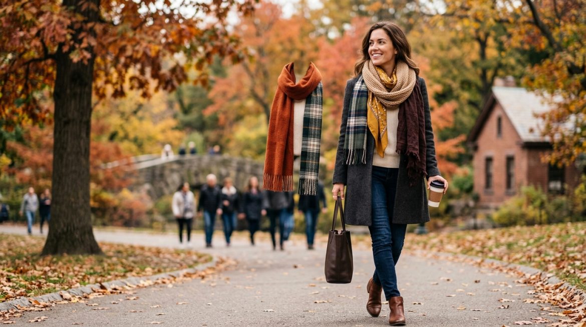 The 5 Best Fall Scarves That Effortlessly Elevate Any Outfit